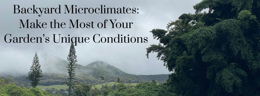 backyard microclimates